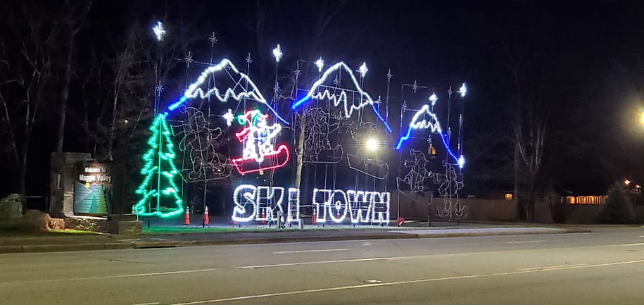 Cataloochee Ski Area is just 3 miles up the road from High Hopes Cabin Rental in Maggie Valley NC
